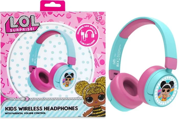 OTL Technologies L.O.L. Surprise! Auriculares Inalámbrico y alámbrico Diadema Música USB Tipo C Bluetooth Rosa, Azul