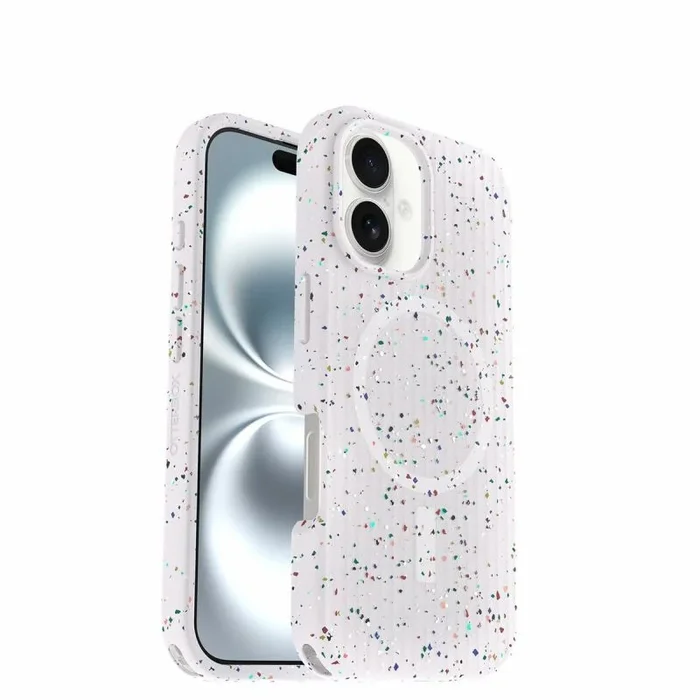 Otterbox Funda para iPhone 16 Symmetry Series Core MagSafe, a Prueba de Golpes y caídas, Ultra Fina, Funda Protectora, Testada 3X con los estándares Militares anticaídas, Blanco