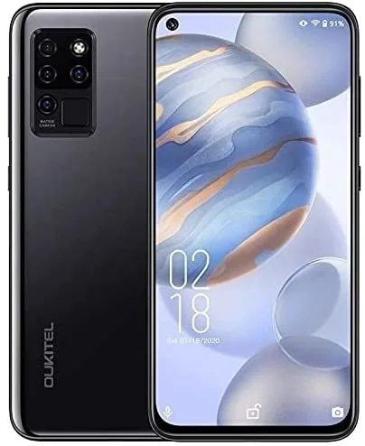 Oukitel C21 16,3 cm (6.4″) SIM doble Android 10.0 4G USB Tipo C 4 GB 64 GB 4000 mAh Negro