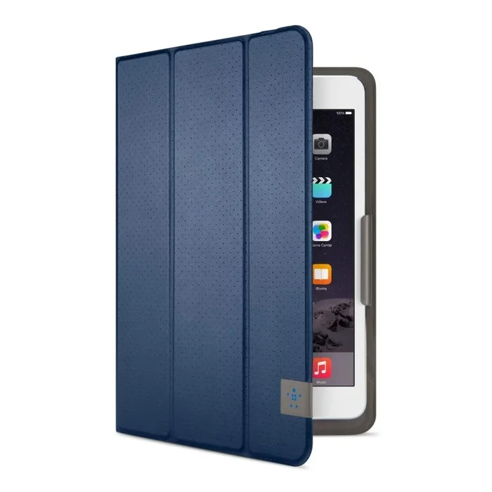 OUTLET Belkin F7N323btC02 – Funda Tri-Fold para iPad Mini 4, Azul Marino