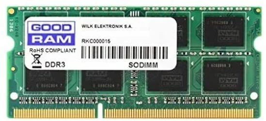 OUTLET Goodram – Ddr3 – 4 gb – so dimm 204-pin – 1600 mhz / pc3-12800 – cl11