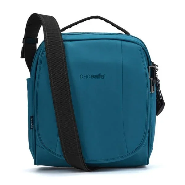 Pacsafe LS200 Nylon, Poliéster reciclado Turquesa Unisex Bandolera