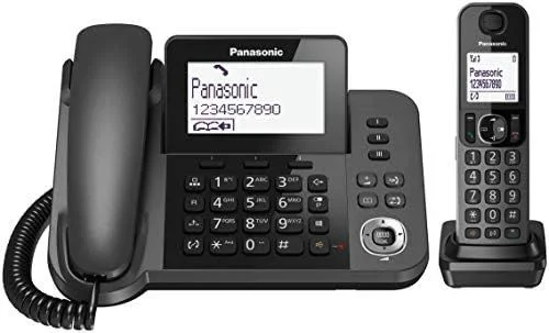 Panasonic KX-TGF310 Teléfono DECT Identificador de llamadas Negro