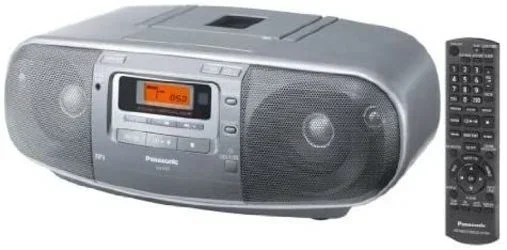Panasonic RX-D50 Digital 8 W AM, FM Plata Reproducción MP3