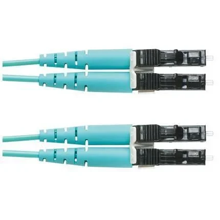 Panduit 2m LC – LC OM3 cable de fibra optica Azul