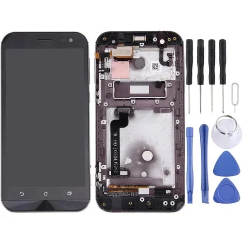 Pantalla Completa Asus Zenfone Zoom ZX551ML 5.5 Pulgadas con Marco (Negro)