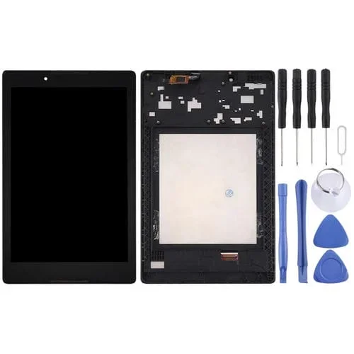 Pantalla Completa Lenovo A8-50 con Marco (Negro)