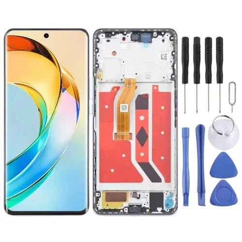 Pantalla Completa Original Honor X50 con Marco (Plata)