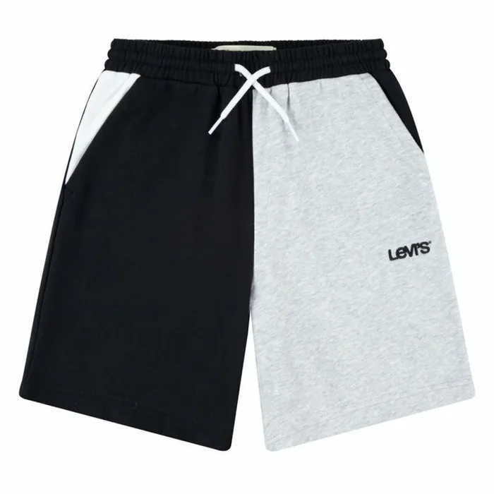 Pantalones Cortos Deportivos para Niños Levi’s French Terr 63391 Bicolor Negro 8 Años