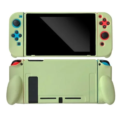 Para El Interruptor Nintendo Color Pure TPU a Prueba de Golpes (Verde)