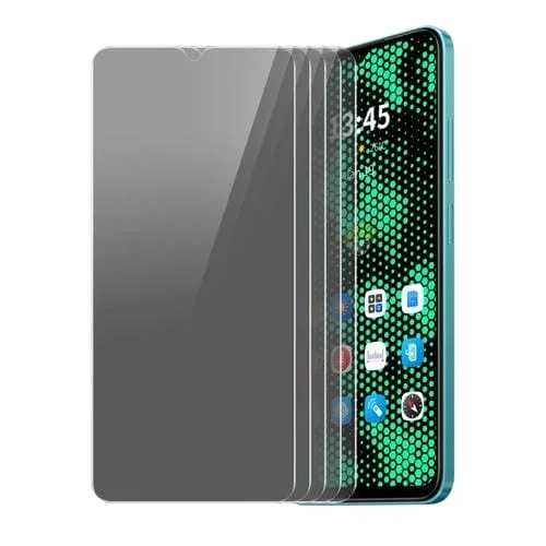 Para Oppo A18 5PCs Enkay Hat-Prince Película de Vidrio Templado de Privacidad Anti-Peeping de 28 Grados