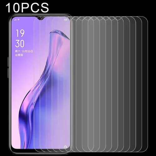 Para Oppo A31 (2020) 10 PCs 0.26mm 9H 2.5D Película de Vidrio Templado