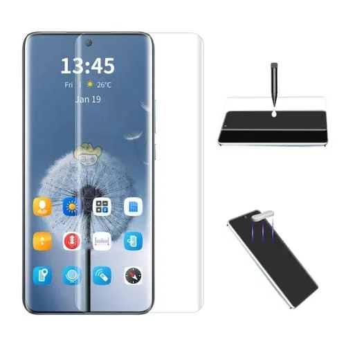 Para Oppo Find X5 Enkay Hat-Prince Uv Película de Vidrio Templado con Pegamento Completo