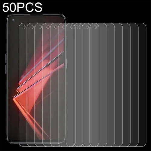 Para Oppo K9 50 PCs 0.26mm 9H 2.5D Película de Vidrio Templado