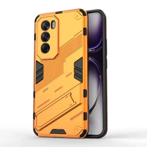 Para Oppo Reno12 Global Punk Armor 2 En 1 PC + Funda para Teléfono TPU con Soporte (Naranja)