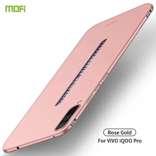 Para Vivo Iqoo Pro Mofi Frosted PC Estuche Rígido Ultrafino (Oro Rosa)