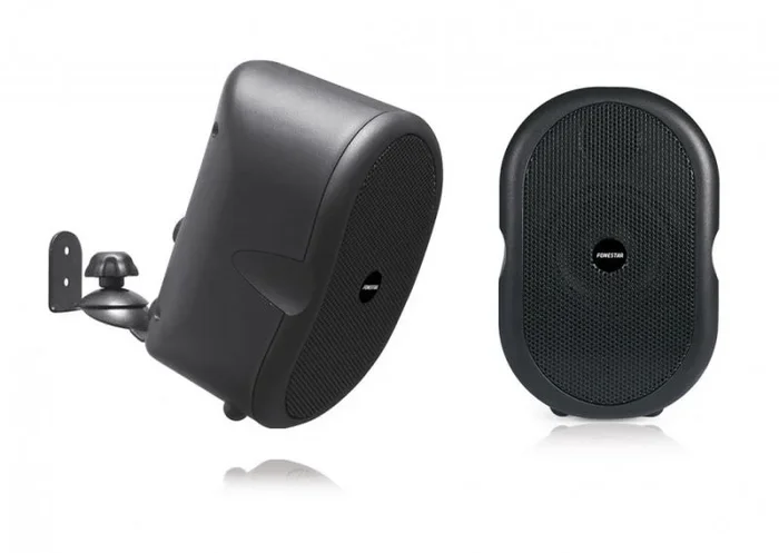 Pareja Altavoces PA 3in 40W 100V NEGROS