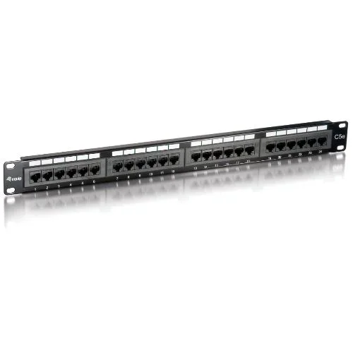 Patch panel 24 puertos categoria 5e