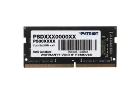 Patriot ddr4 16gb 3200mhz 1 rank bulk hynix chip so-dimm
