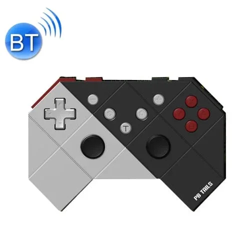 Pb Tails para Switch Bluetooth Wireless Gamepad, Estilo: Edición Ordinaria (Negro Plata)