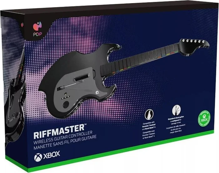 PDP Riffmaster Negro, Gris Guitarra Analógico/Digital PC, Xbox One, Xbox Series S, Xbox Series X