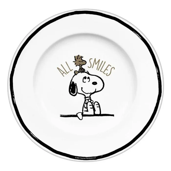 Peanuts plato all smiles