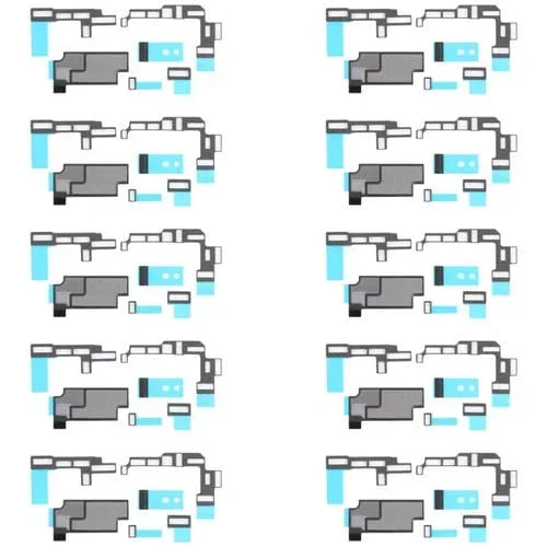 Pegatinas Disipador de Calor y Almohadillas de Espuma Placa Base Apple iPhone 16 Plus (10 Unidades)