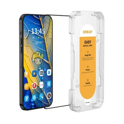 Película de Vidrio Completa Enkay para Google Pixel 8 Pro con Silicona y Alúmina