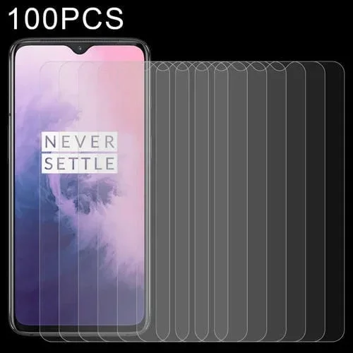 Película de Vidrio Templado 100 PCs OnePlus 7 0.26mm 9H 2.5D