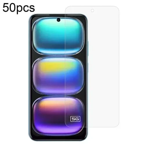 Película de Vidrio Templado 9H 2.5D para Infinix Hot 50 5G 50 Unidades 0,26mm