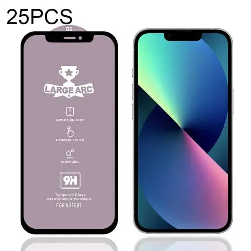 Película de Vidrio Templado Alúmina para iPhone 13 Mini 9H HD (25PCs)