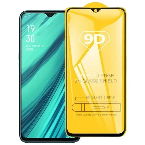 Película de Vidrio Templado de Pantalla Completa de Pegamento Full 9D para Oppo R17