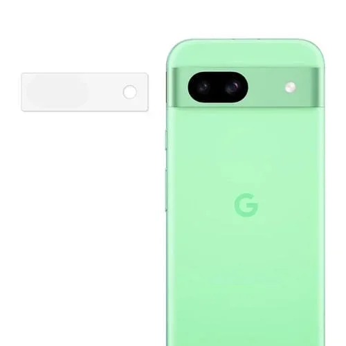 Película de Vidrio Templado Enkay 9H para Lente Cámara Trasera Google Pixel 8A (Transparente)