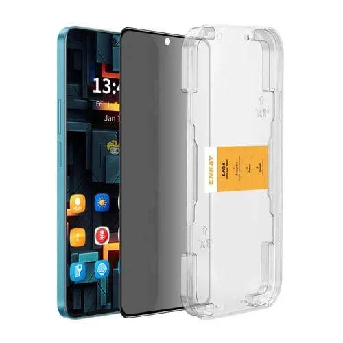 Película de Vidrio Templado Enkay Antiespías para Honor 200 Smart Fácil Instalación