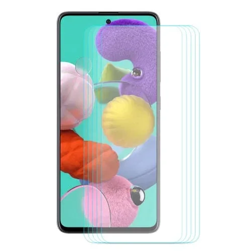Película de Vidrio Templado Enkay Hat-Prince para Galaxy A51 0.26mm 9H 2.5D Borde Curvo (5 PCs)