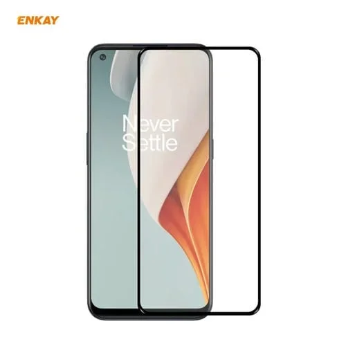 Película de Vidrio Templado Enkay Hat-Prince para OnePlus Nord N100 Full Glue 0.26mm 9H 2.5D