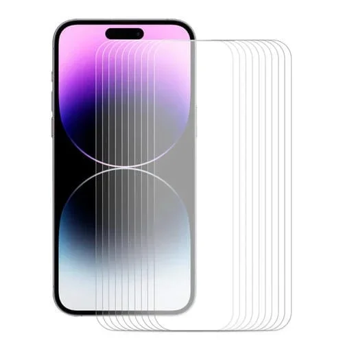 Película de Vidrio Templado Enkay para iPhone 14 Pro 0.26mm 9H 2.5D (10PCs)