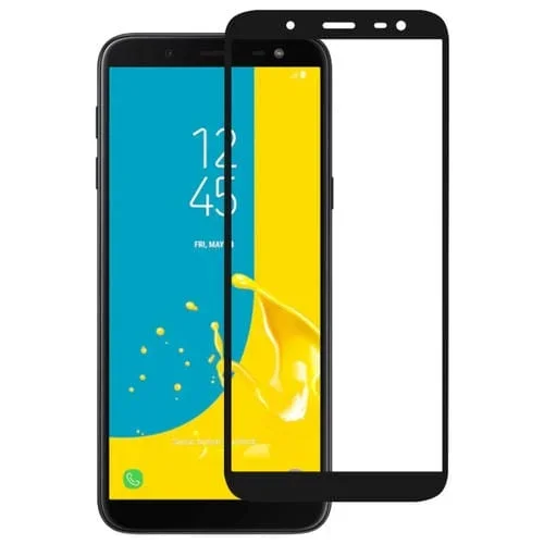 Película de Vidrio Templado Full Glue Full Cover Protector de Pantalla Galaxy J6 (2018)