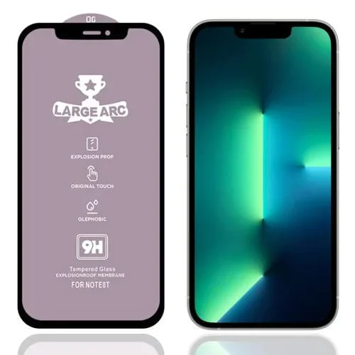 Película de Vidrio Templado iPhone 13 Pro Max 9H HD Alúmina (Transparente)