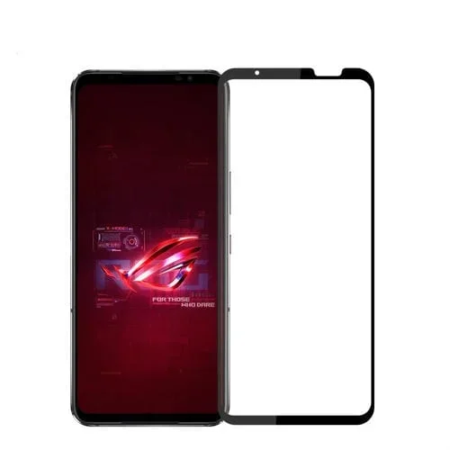 Película de Vidrio Templado para Asus Rog Phone 6 y Rog Phone 6 Pro Pinwuyo 9H 2.5D Pantalla Completa (Negro)
