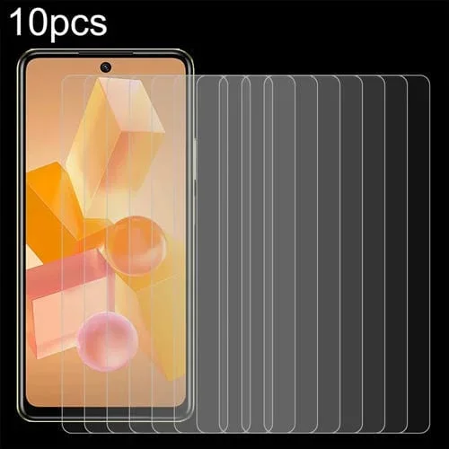 Película de Vidrio Templado para Infinix Hot 40 Pro 10 Piezas 0,26mm 9H 2.5D