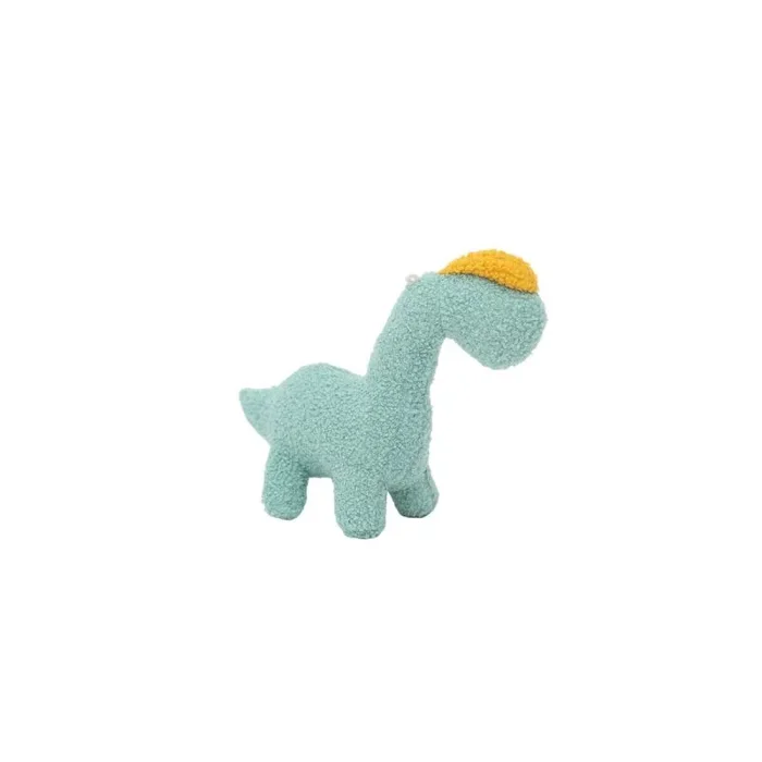 Peluche crochetts bebe verde dinosaurio 30 x 24 x 10 cm