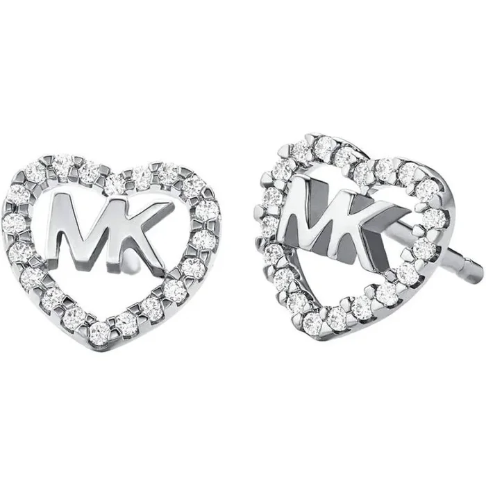 Pendientes mujer michael kors fashion acero inoxidable plateado
