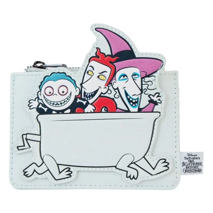 Pesadilla antes de navidad by loungefly carterita de carné lock shock barrel bathtub