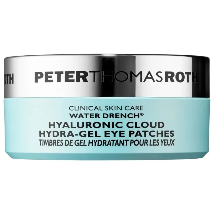 Peter thomas roth, water drench, hyaluronic cloud, hydrating, under-eye mask patch, 60 pcs