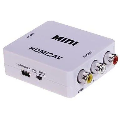 Pg conversor digital a analogico hdmi a 3x rca vid