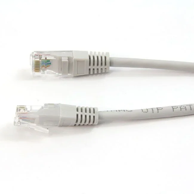 Pg latiguillo color gris rj45 cat 5e utp 5 metros