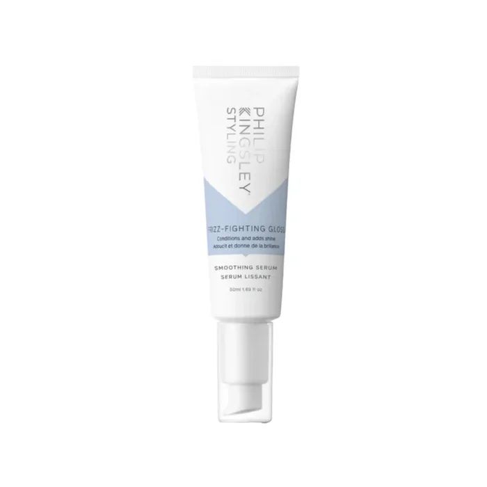 Philip Kingsley | Toque final Frizz Fighting Hair Gloss | Sérum capilar humeante para controlar el encrespamiento, acondicionar y aportar brillo | 50ml