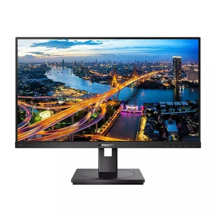 Philips 275B1 Monitor 27 Pulgadas QHD, 75Hz, IPS, 4 ms GtG, Adaptive Sync., Altura ajustable, Altavoces (2560×1440, 1x HDMI 1.4, 1x DP 1.2, USB-Hub), Negro