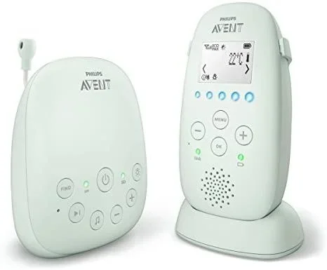 Philips AVENT SCD721/26 video-monitor para bebés 330 m Blanco